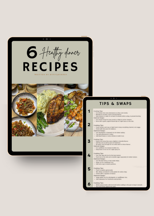6 HEALTHY DINNER RECIPES E-BOOK