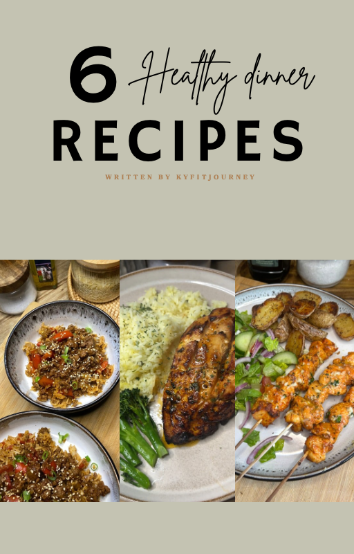 6 HEALTHY DINNER RECIPES E-BOOK