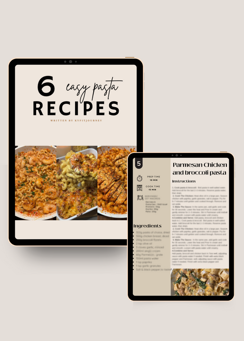 6 EASY PASTA RECIPES E-BOOK