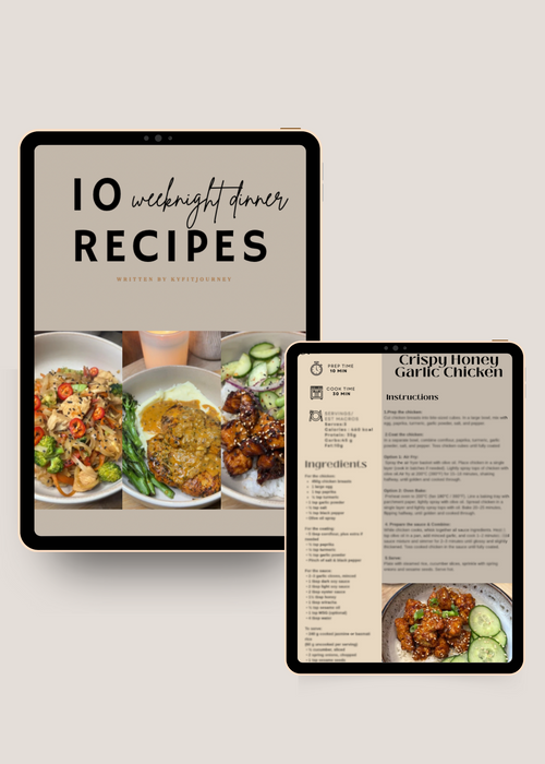 10 WEEKNIGHT DINNER RECIPES E-BOOK